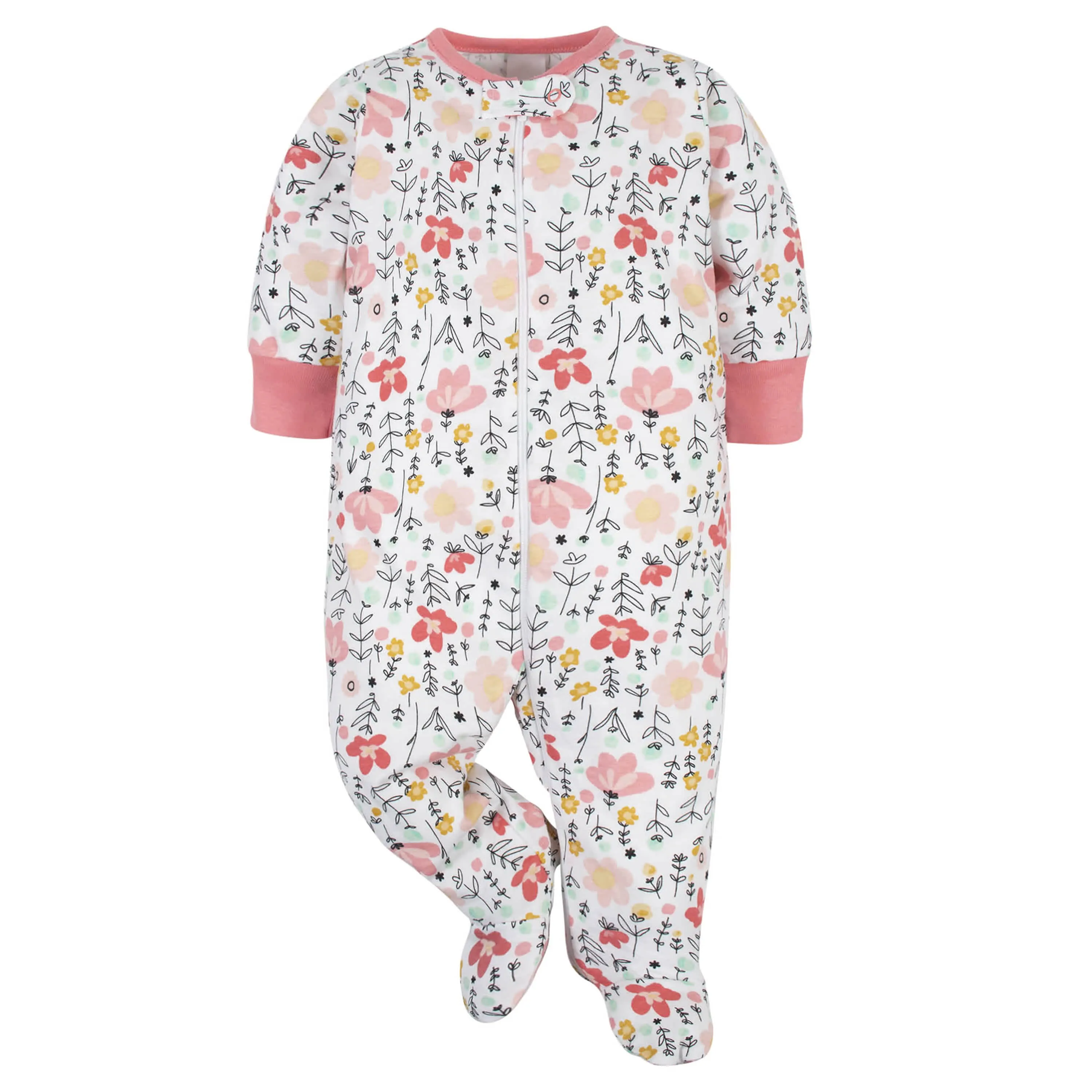 4-Pack Baby Girls Love You & Garden Floral Sleep 'N Plays