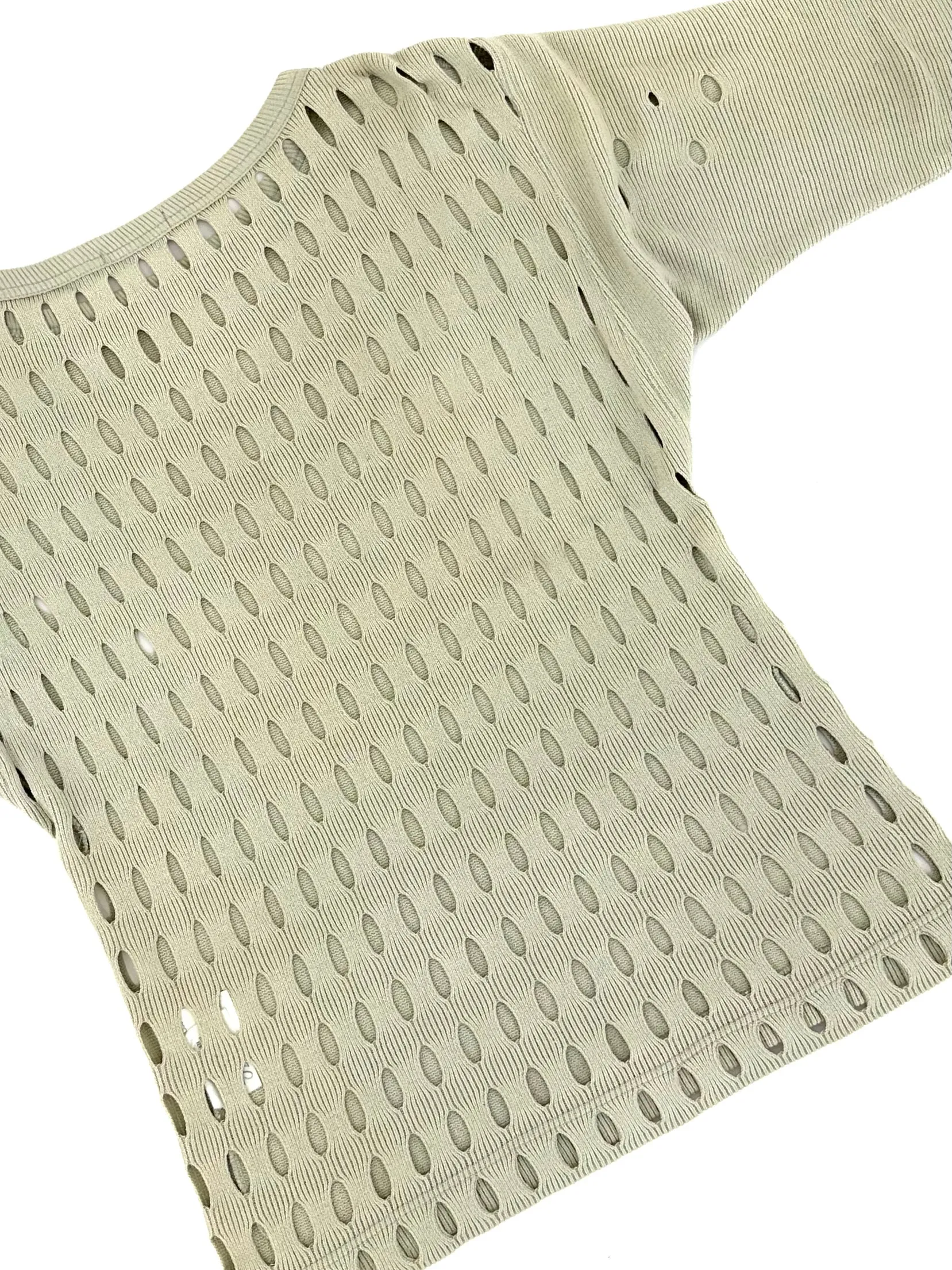80s Issey Miyake Cutout Knit Sweater