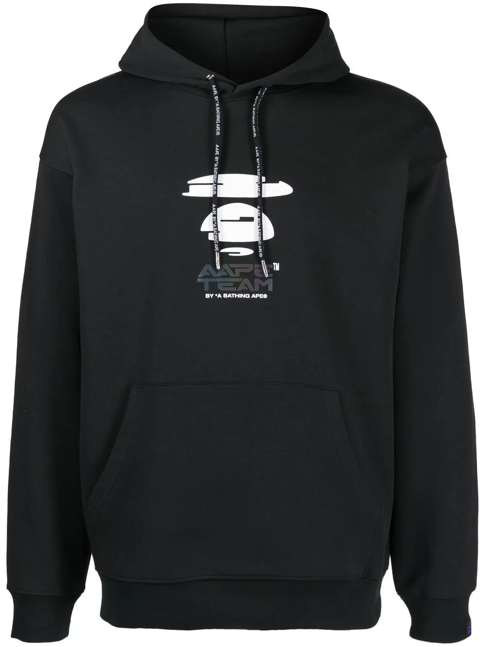 AAPE BY *A BATHING APE® graphic logo-print hoodie