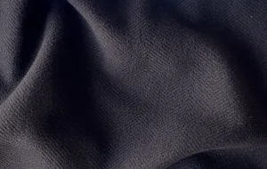 Agnona Cool Umber Herringbone Twill Melton Wool Coating (Made in Italy)