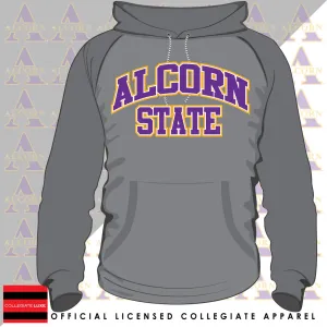 ALCORN STATE | Univ. ARCH Gray Unisex Hoodies