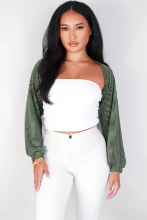ALL ABOUT ME BOLERO TOP