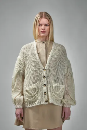 Anagram Cardigan in Mohair