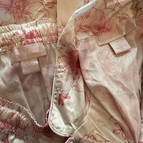Anthropologie | Rachel Parcell | lace trimmed | floral | 2-piece | XL | pajamas