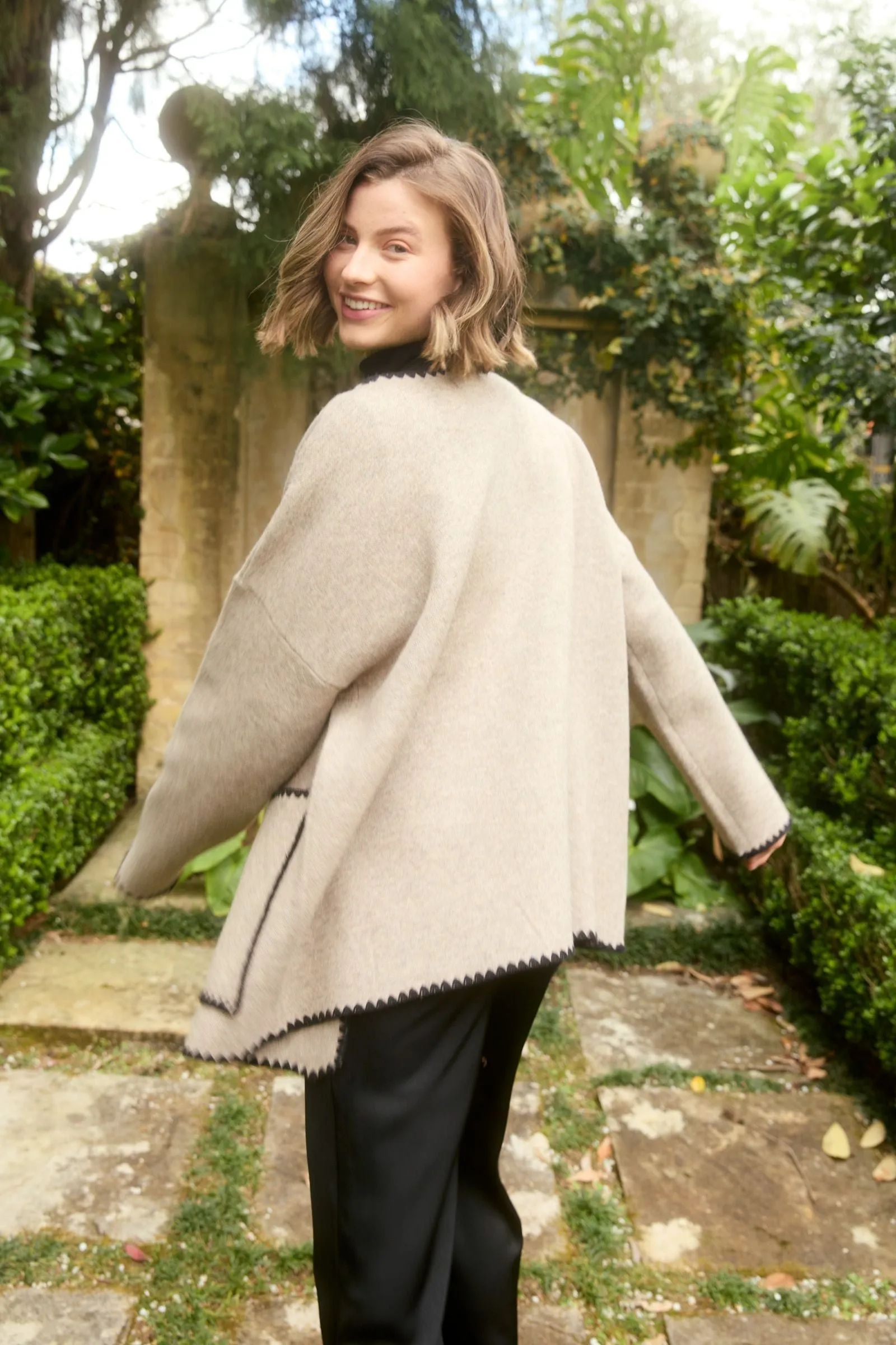 Athena Cardigan - Taupe