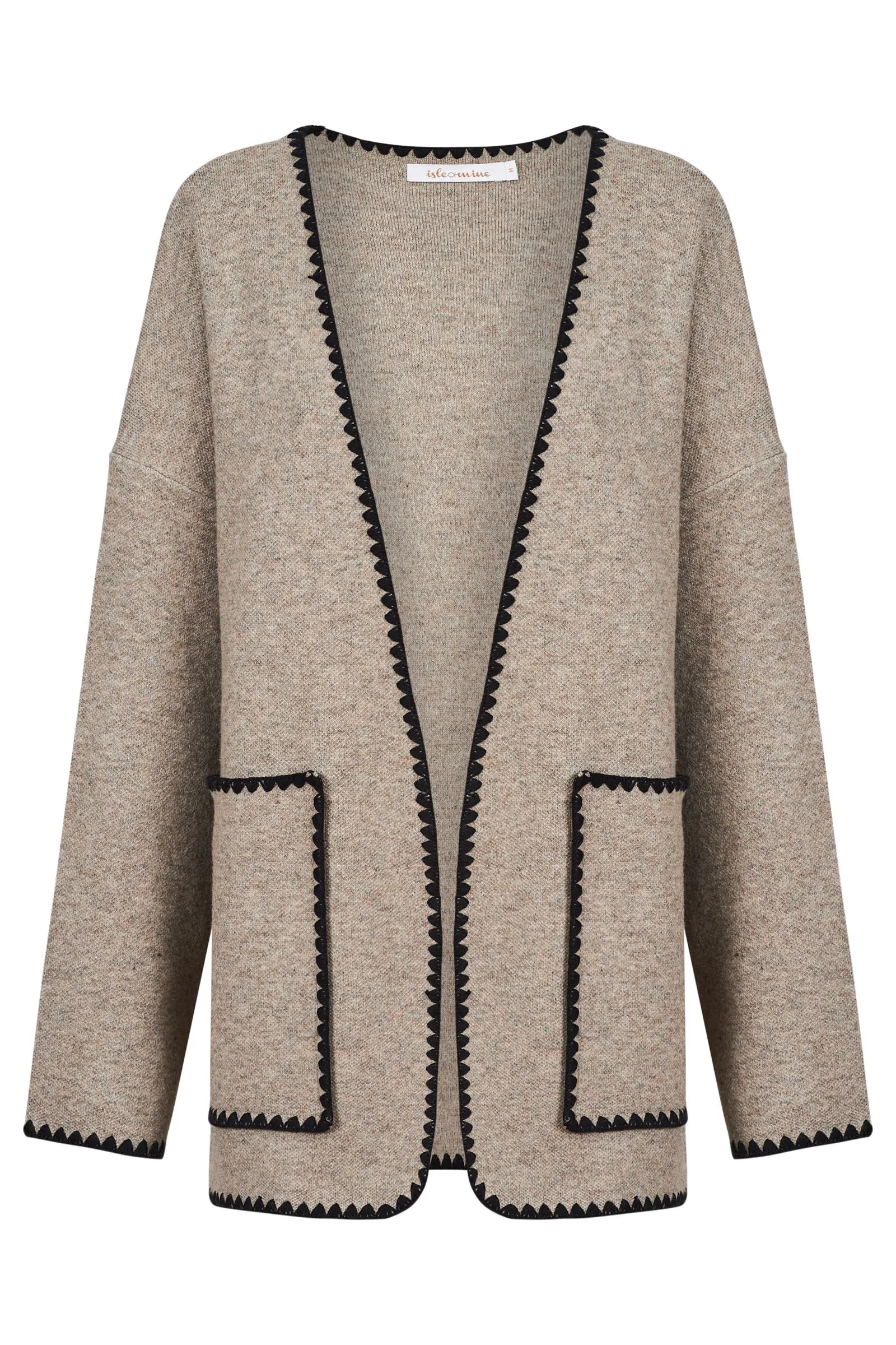 Athena Cardigan - Taupe
