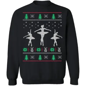 Ballerinas Ugly Christmas Sweater