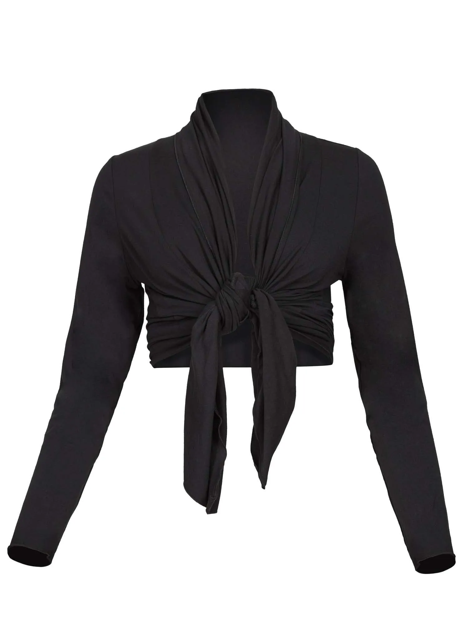 Bamboo Mid Cardigan - Black