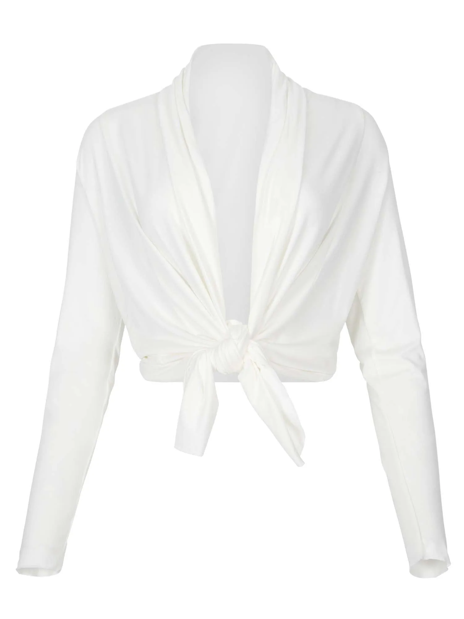 Bamboo Mid Cardigan - Cream