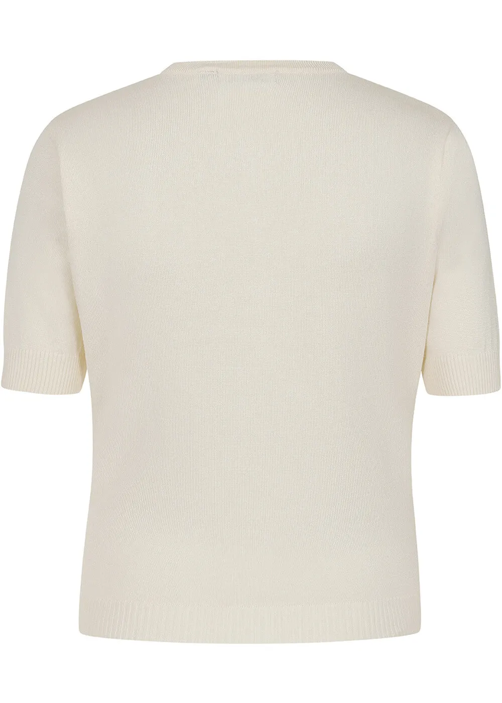 Banned Lady Luck Bow 40's Cardigan Cream
