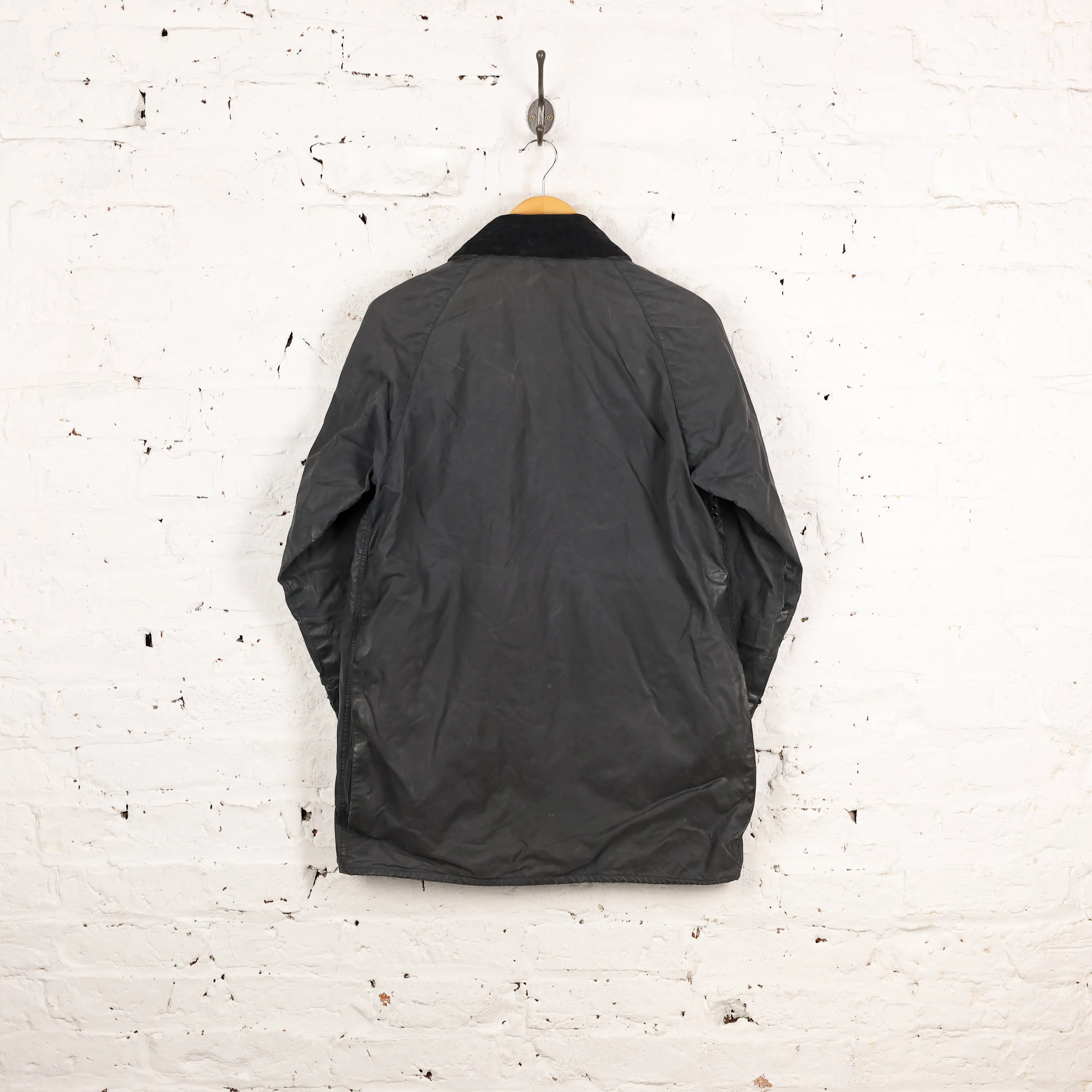 Barbour Beaufort Wax Jacket - Blue - S