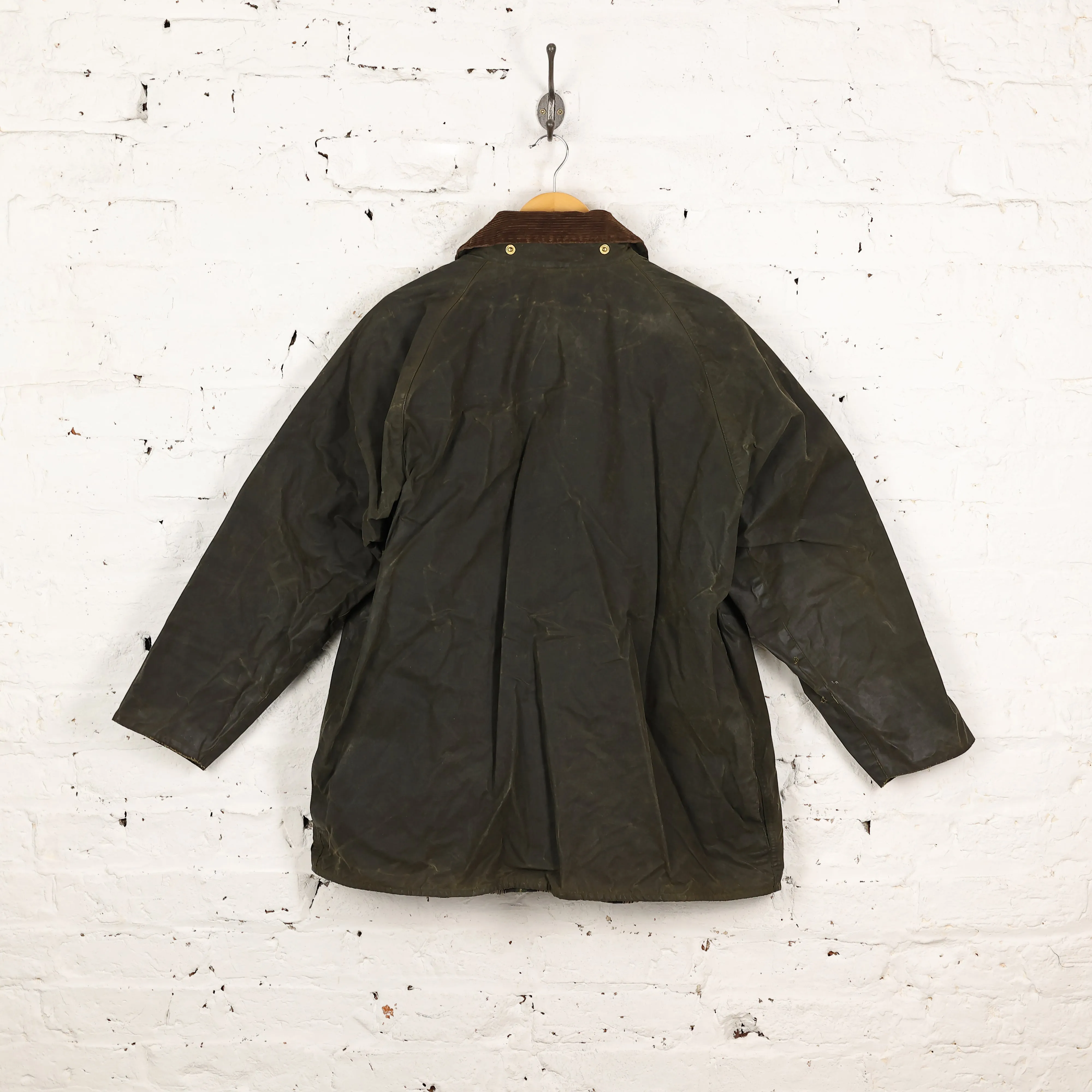 Barbour Beaufort Wax Jacket - Green - L