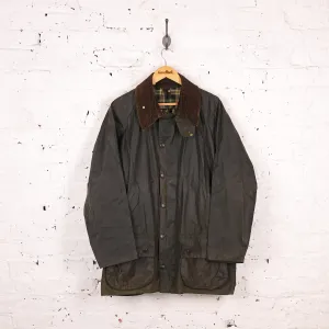 Barbour Beaufort Wax Jacket - Green - XL