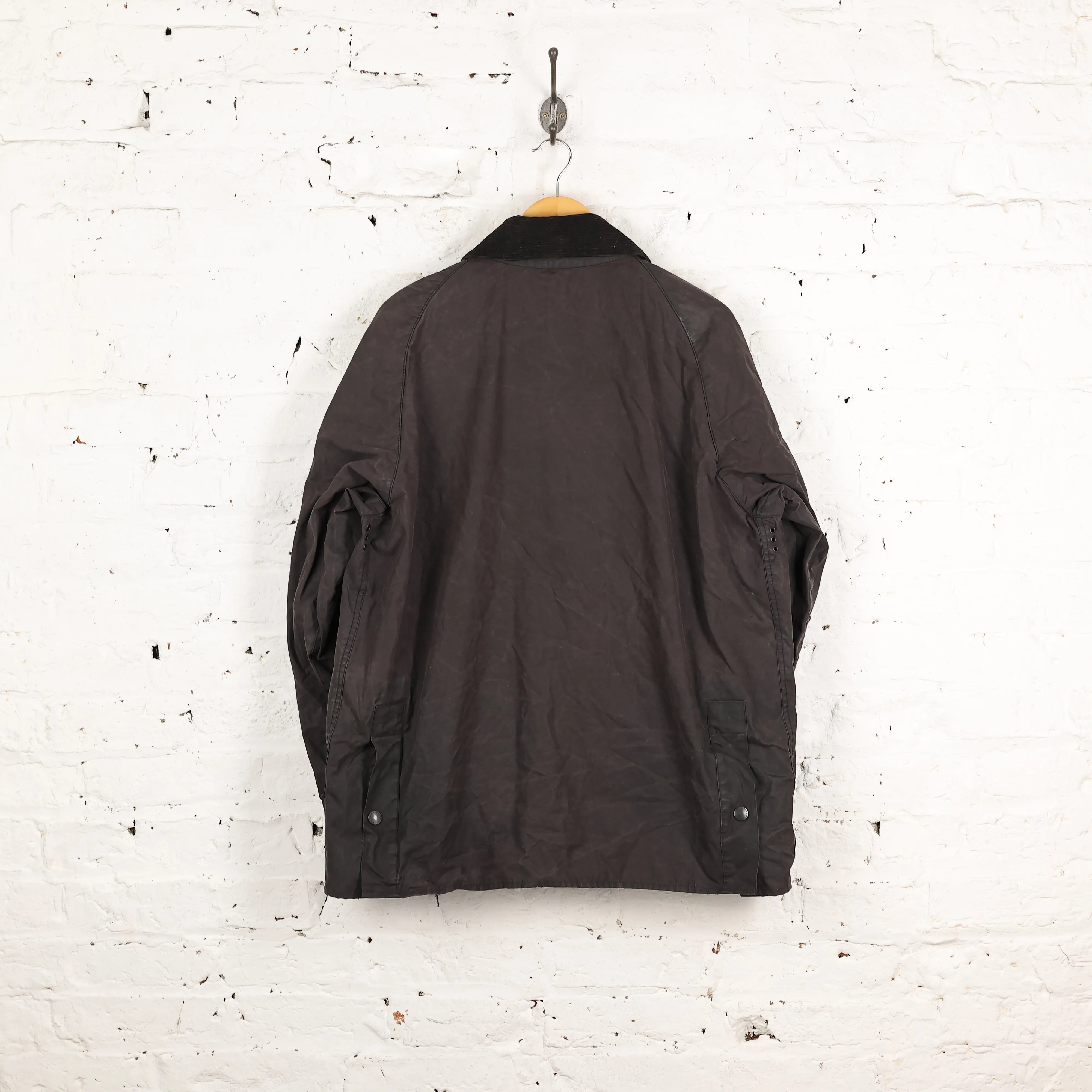 Barbour Bedale Wax Jacket  - Black - L