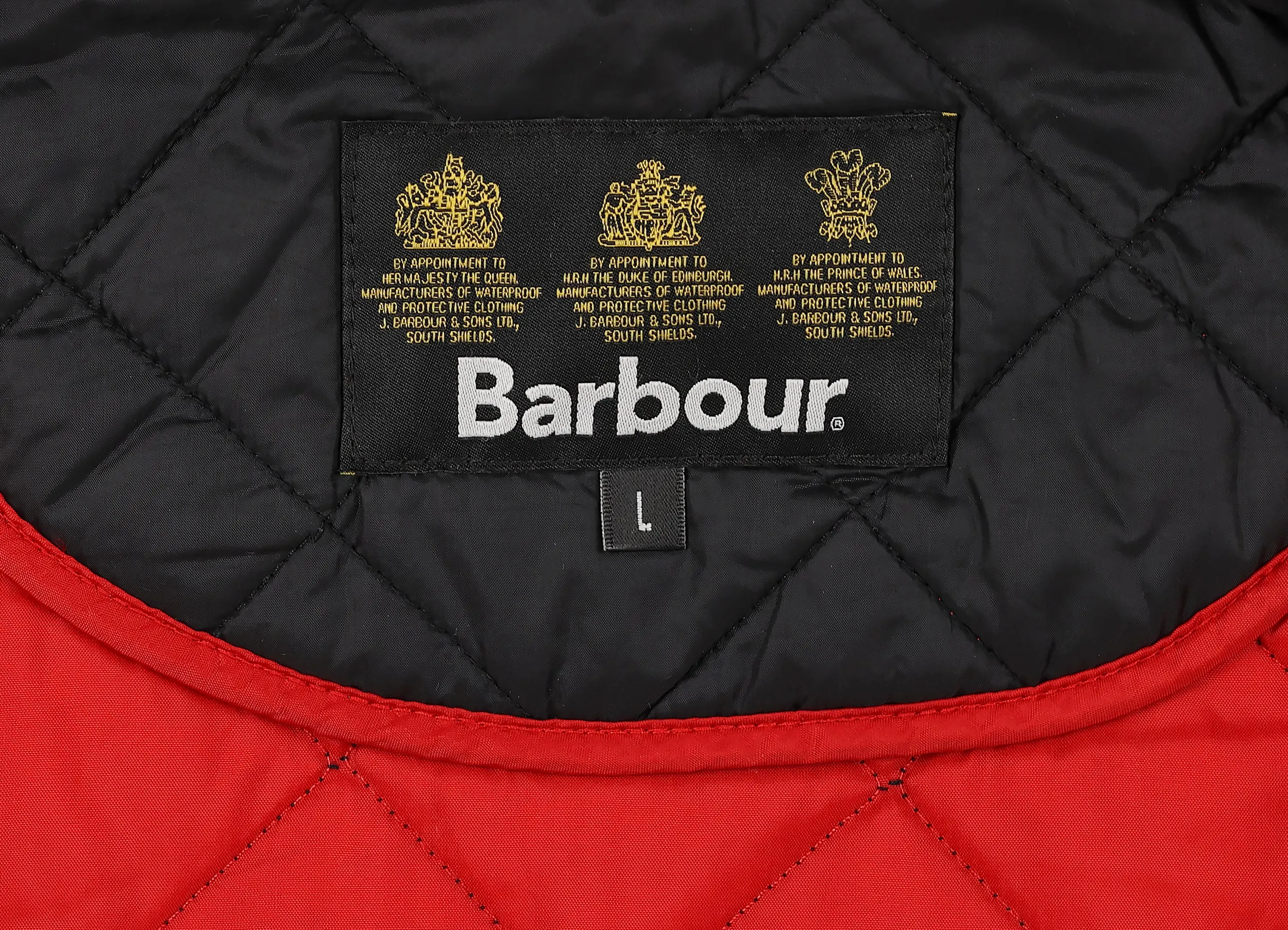 Barbour Flyweight Chelsea Quilt Jacket - Black - L