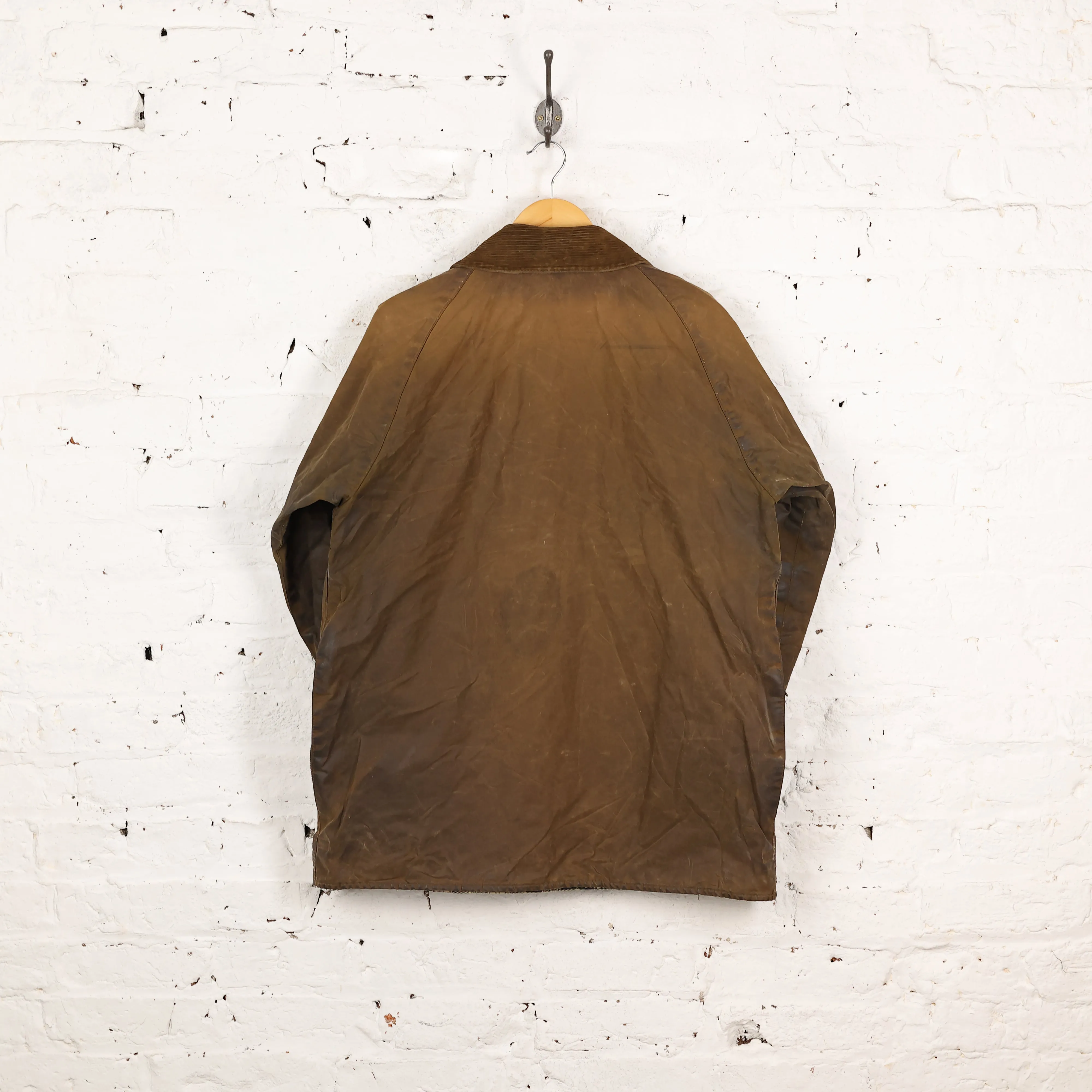 Barbour Moorland Wax Jacket - Brown - L