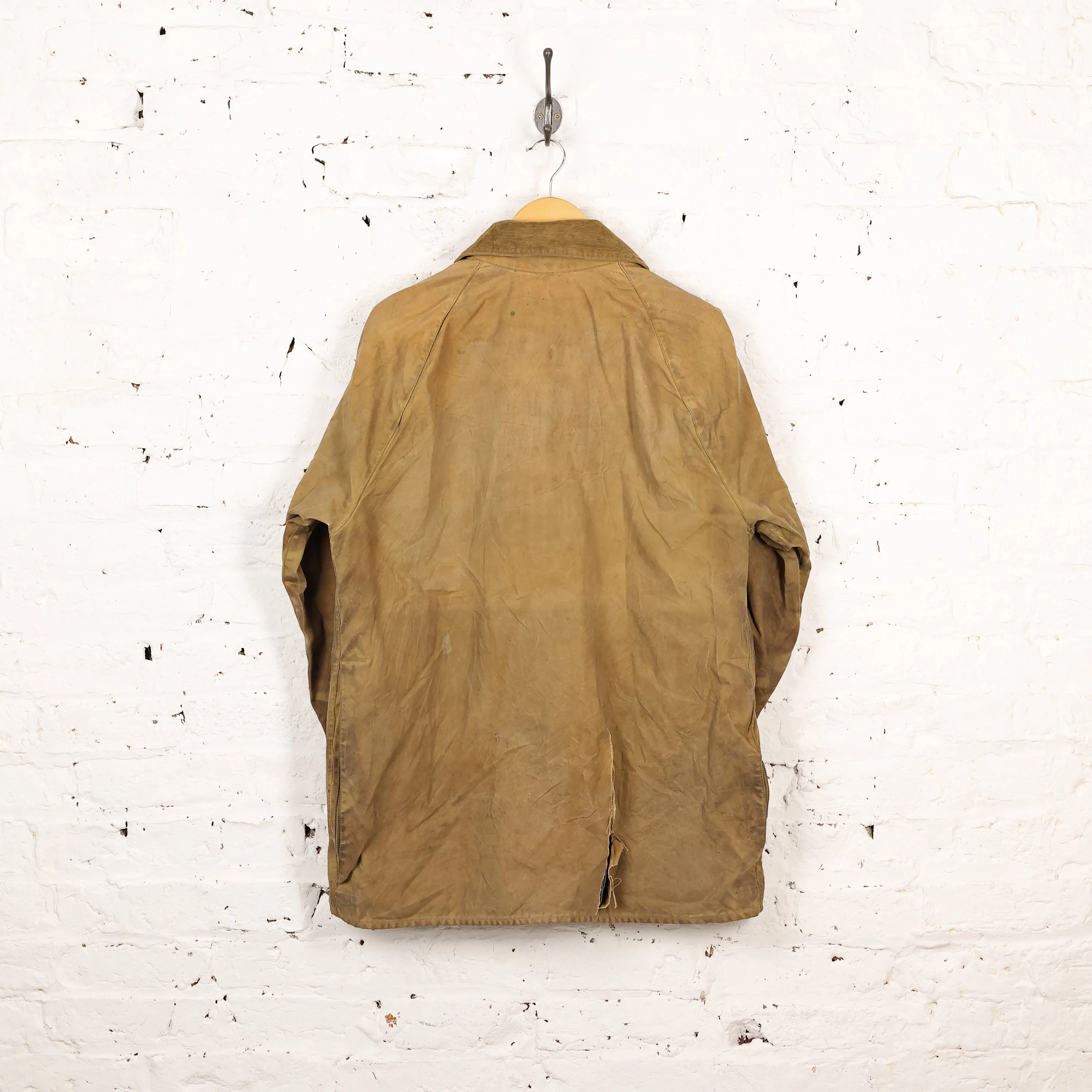Barbour South Sheilds Beaufort Wax Jacket - Beige - M