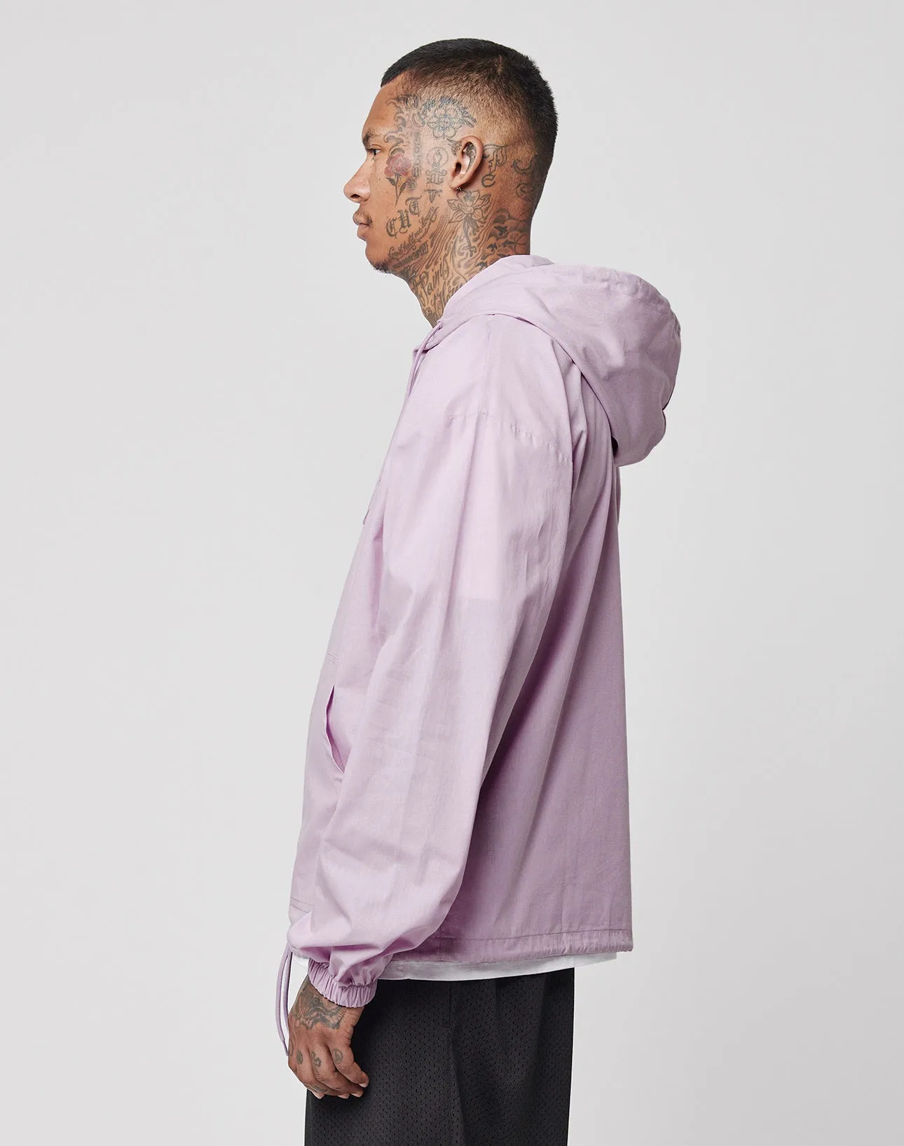 Basic Light Hooded Zip