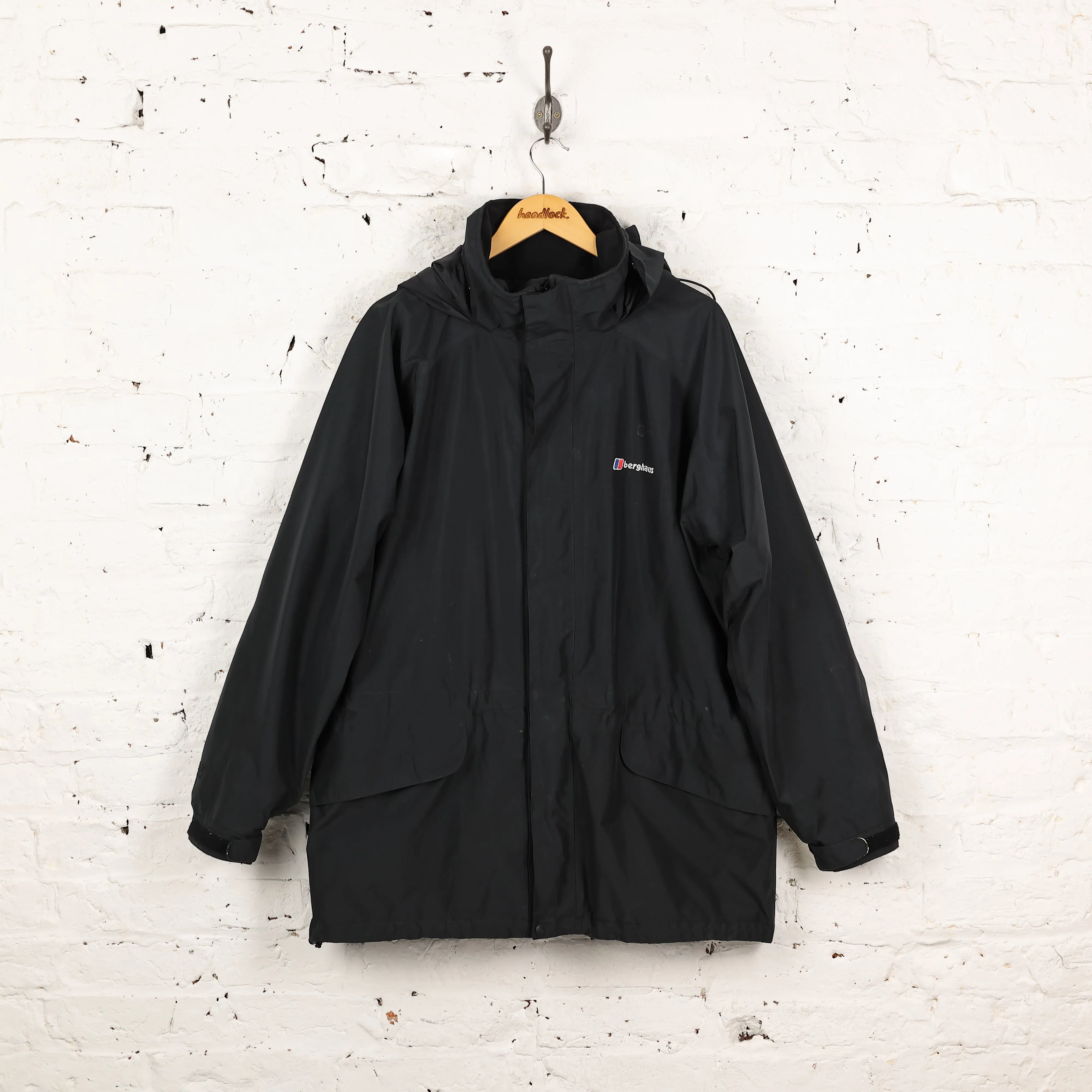Berghaus Gore Tex Rain Jacket - Black - XL