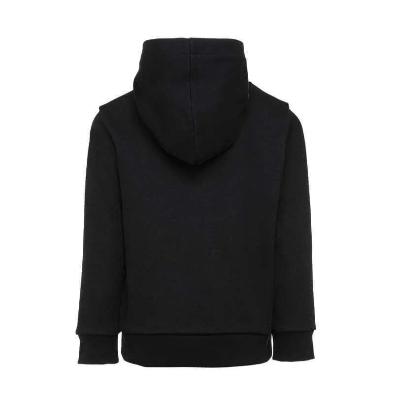 Boys Black Logo Hoody
