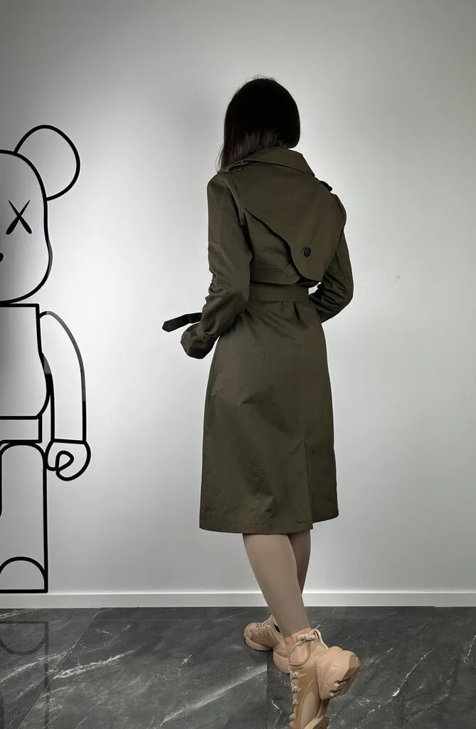 Brown Classical trench coat