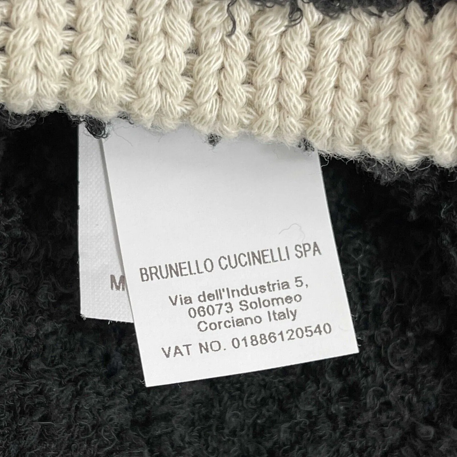 Brunello Cucinelli - Textured Cardigan Longline Patch Pocket Striped Trim - XS