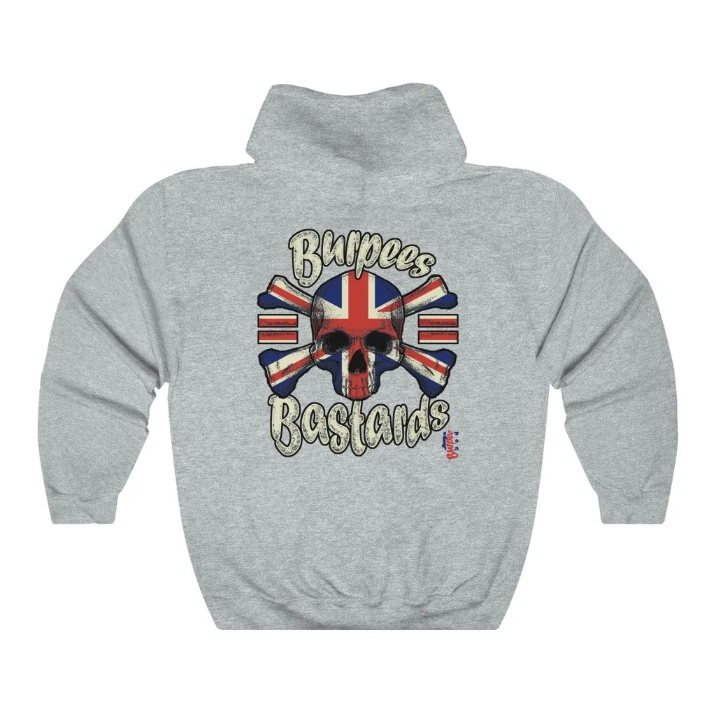 Burpees = Bastards - Unisex Heavy Blend™ Hooded Sweatshirt
