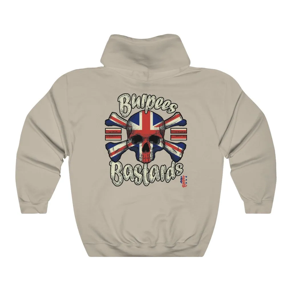Burpees = Bastards - Unisex Heavy Blend™ Hooded Sweatshirt