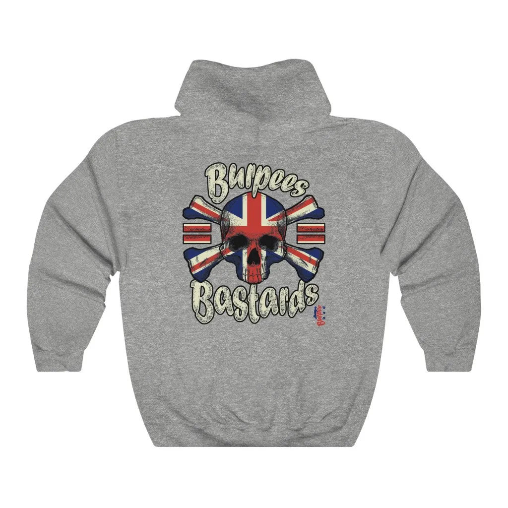 Burpees = Bastards - Unisex Heavy Blend™ Hooded Sweatshirt