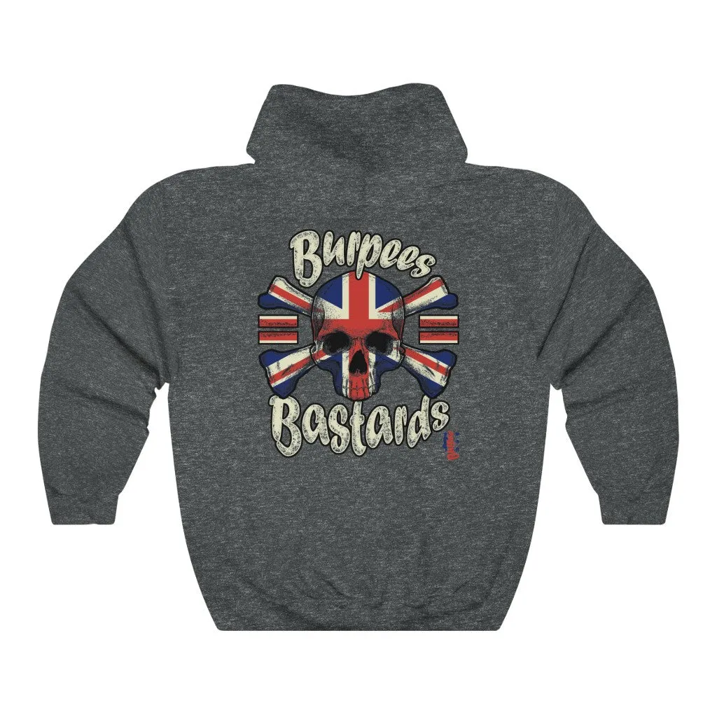 Burpees = Bastards - Unisex Heavy Blend™ Hooded Sweatshirt