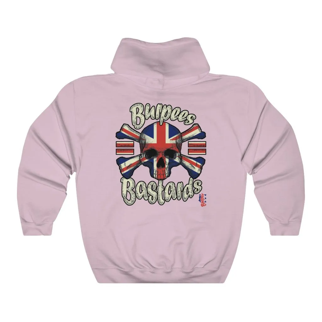 Burpees = Bastards - Unisex Heavy Blend™ Hooded Sweatshirt