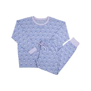 Callahan Cabernet Lounge Set (Women's) - Beale Street Bows with Lauderdale Lavender