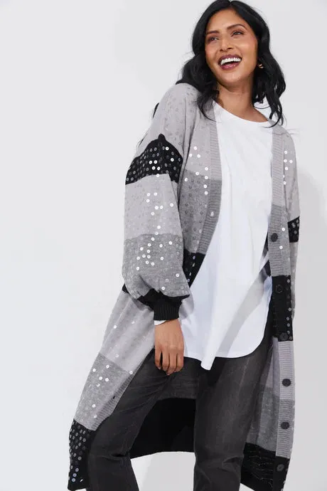 Cancun Cardigan Storm