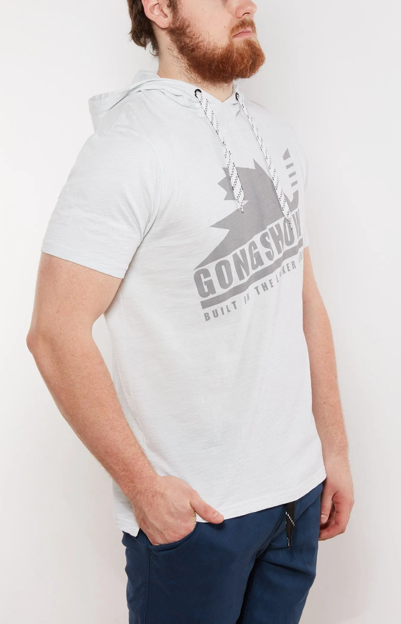 Canuck Hooded Tee - White