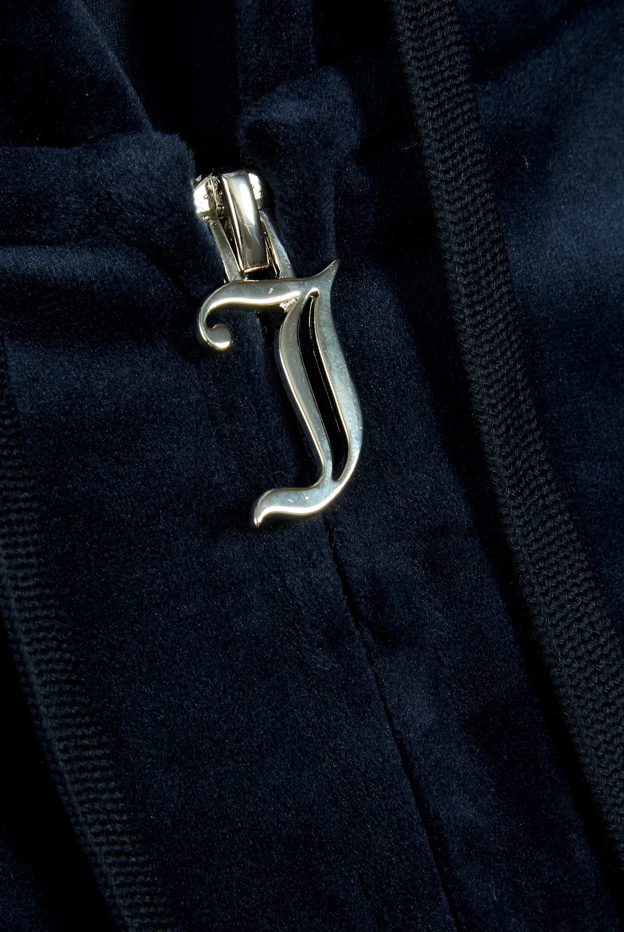 'CAPRICORN' NIGHT SKY DIAMANTÉ VELOUR ZIP-THROUGH HOODIE