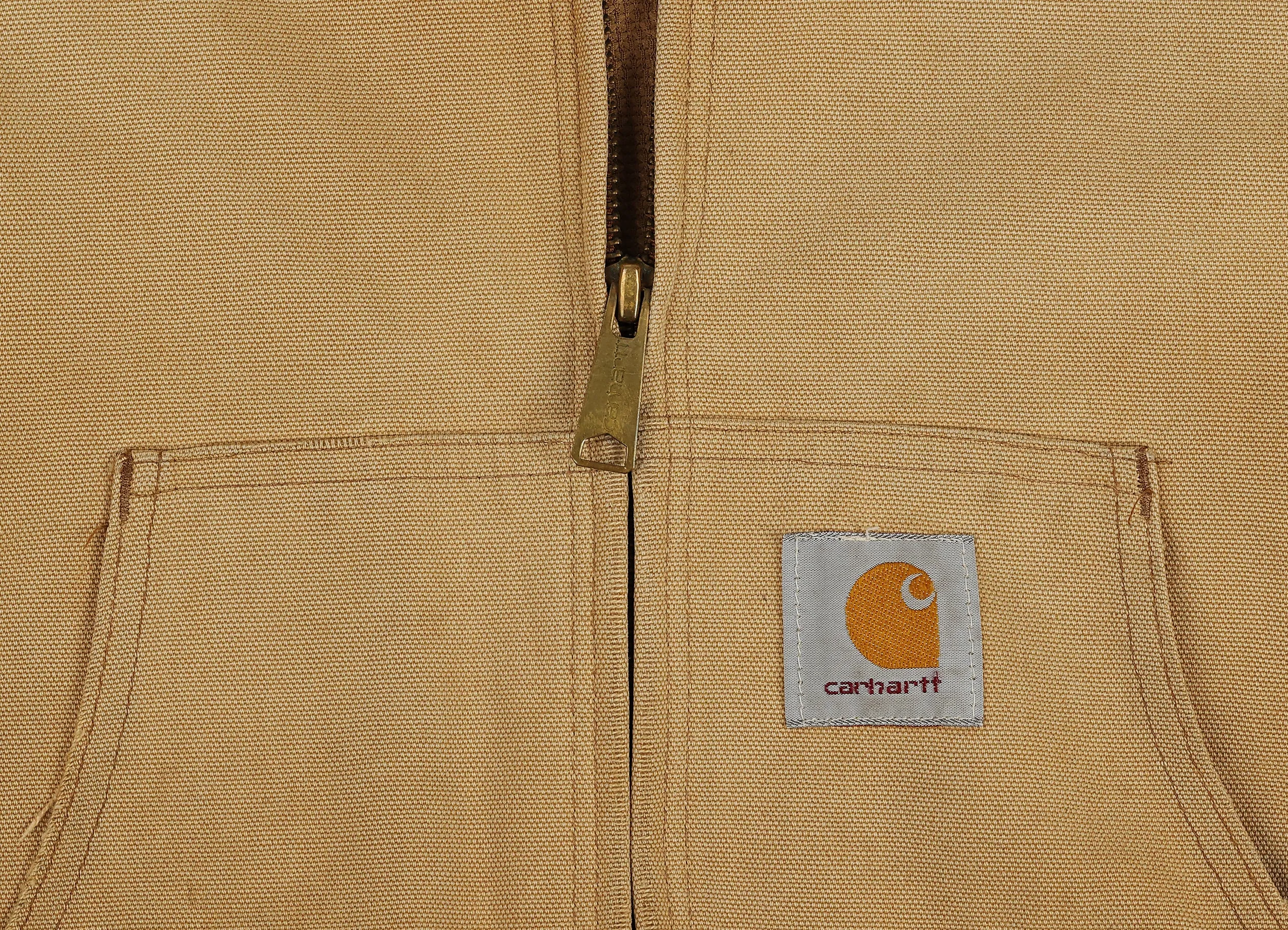 Carhartt Hooded Work Jacket - Beige - XL