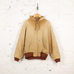 Carhartt Hooded Work Jacket - Beige - XL