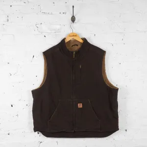 Carhartt Sleeveless Bodywarmer Jacket - Brown - XXL