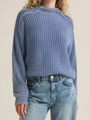 CARRAWAY SWEATER / WASHED INDIGO