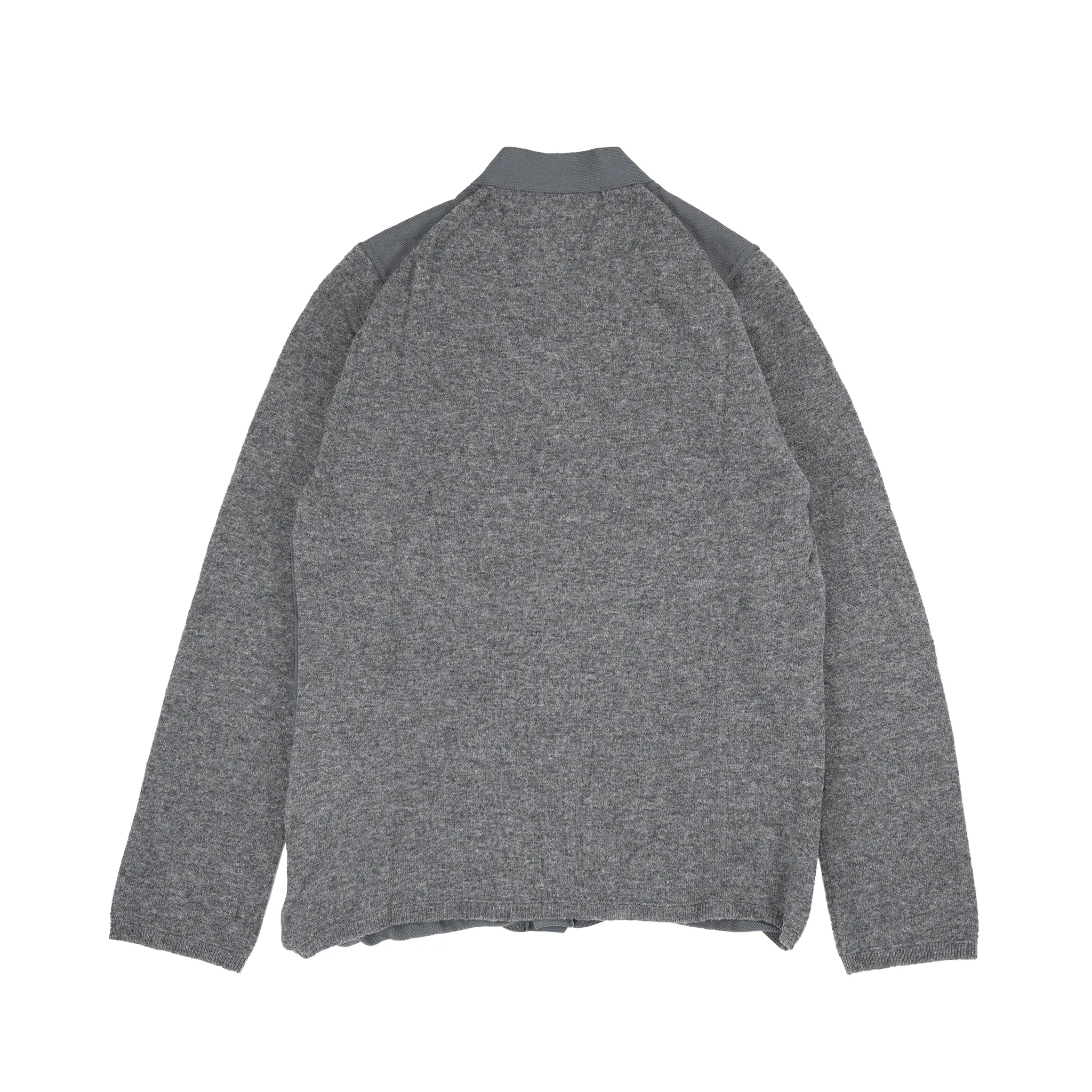 CDG Shirt Knit Cardigan Grey FJ-N014-W22