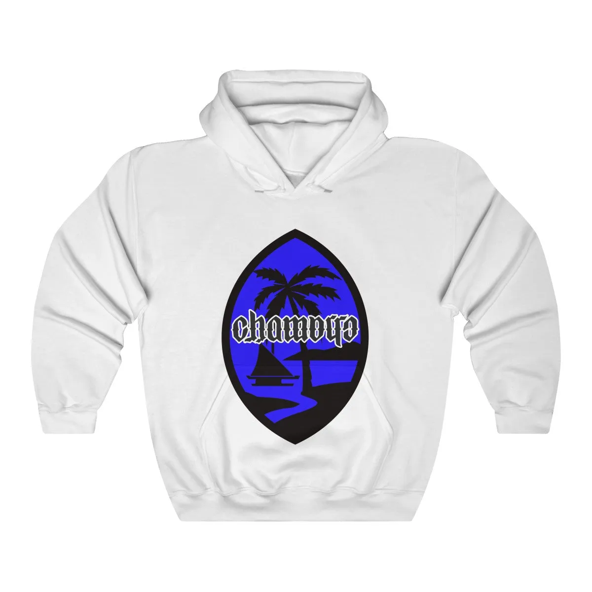 Chamorro 2020 Blue Unisex Heavy Blend™ Hooded Sweatshirt