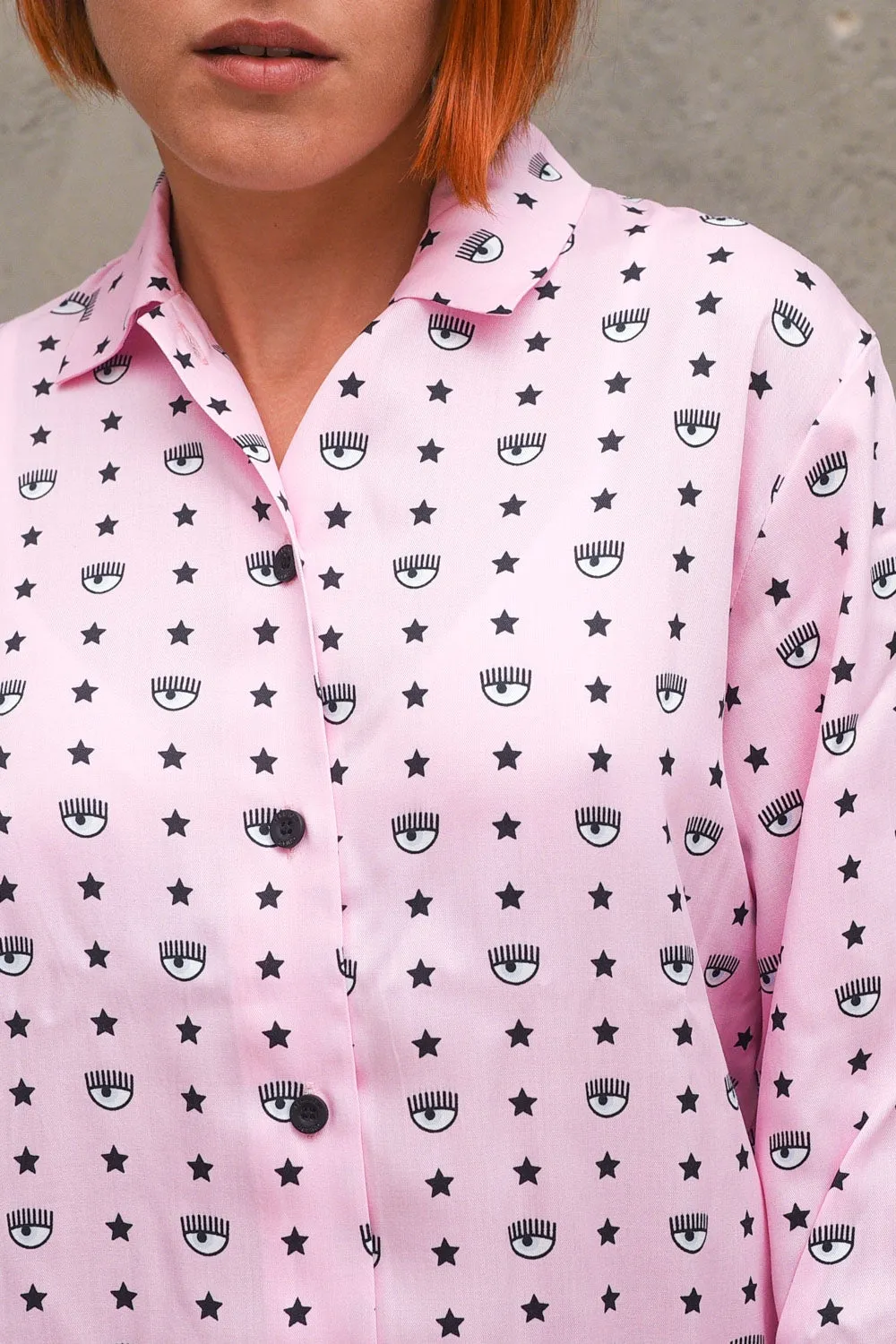 Chiara Ferragni Collection Long Pajamas - Pink