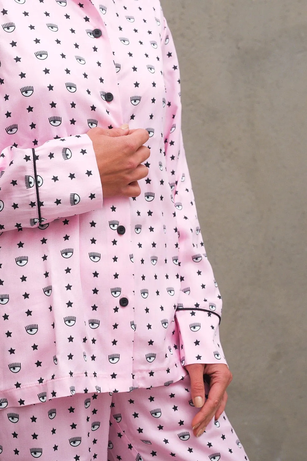 Chiara Ferragni Collection Long Pajamas - Pink
