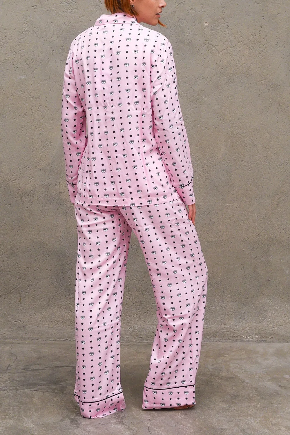 Chiara Ferragni Collection Long Pajamas - Pink
