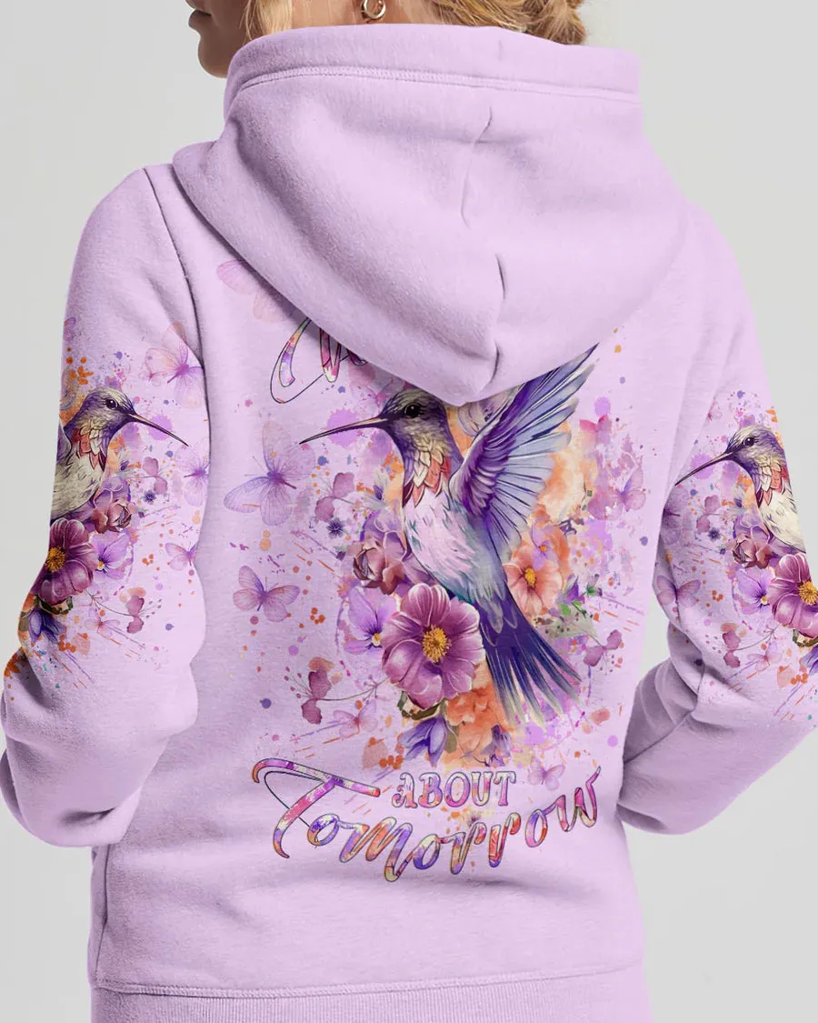 Christianartbag Clothing, Do Not Worry About Tomorrow Women's All Over Print Shirt, Graphic Hoodie, Christian Clothing, Christmas Gift, CABCT01060124.