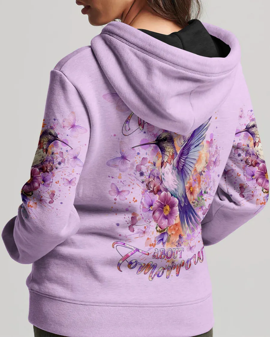 Christianartbag Clothing, Do Not Worry About Tomorrow Women's All Over Print Shirt, Graphic Hoodie, Christian Clothing, Christmas Gift, CABCT01060124.