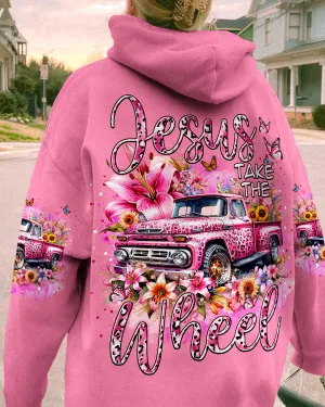 Christianartbag Clothing, Jesus Take The Wheel Women's All Over Print Shirt, Graphic Hoodie, Christian Clothing, Christmas Gift, CABCT02041223.