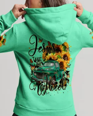Christianartbag Clothing, Jesus Take The Wheel Women's All Over Print Shirt, Graphic Hoodie, Christian Clothing, Christmas Gift, CABCT04131123.