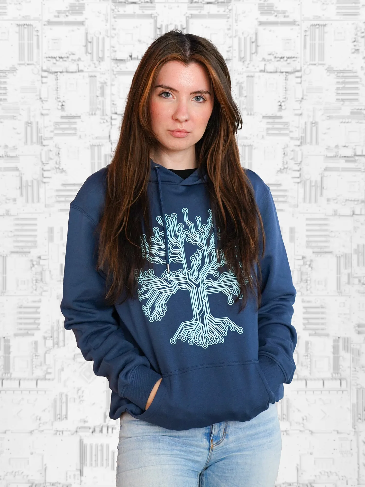 Circuit-Tree Hoodie