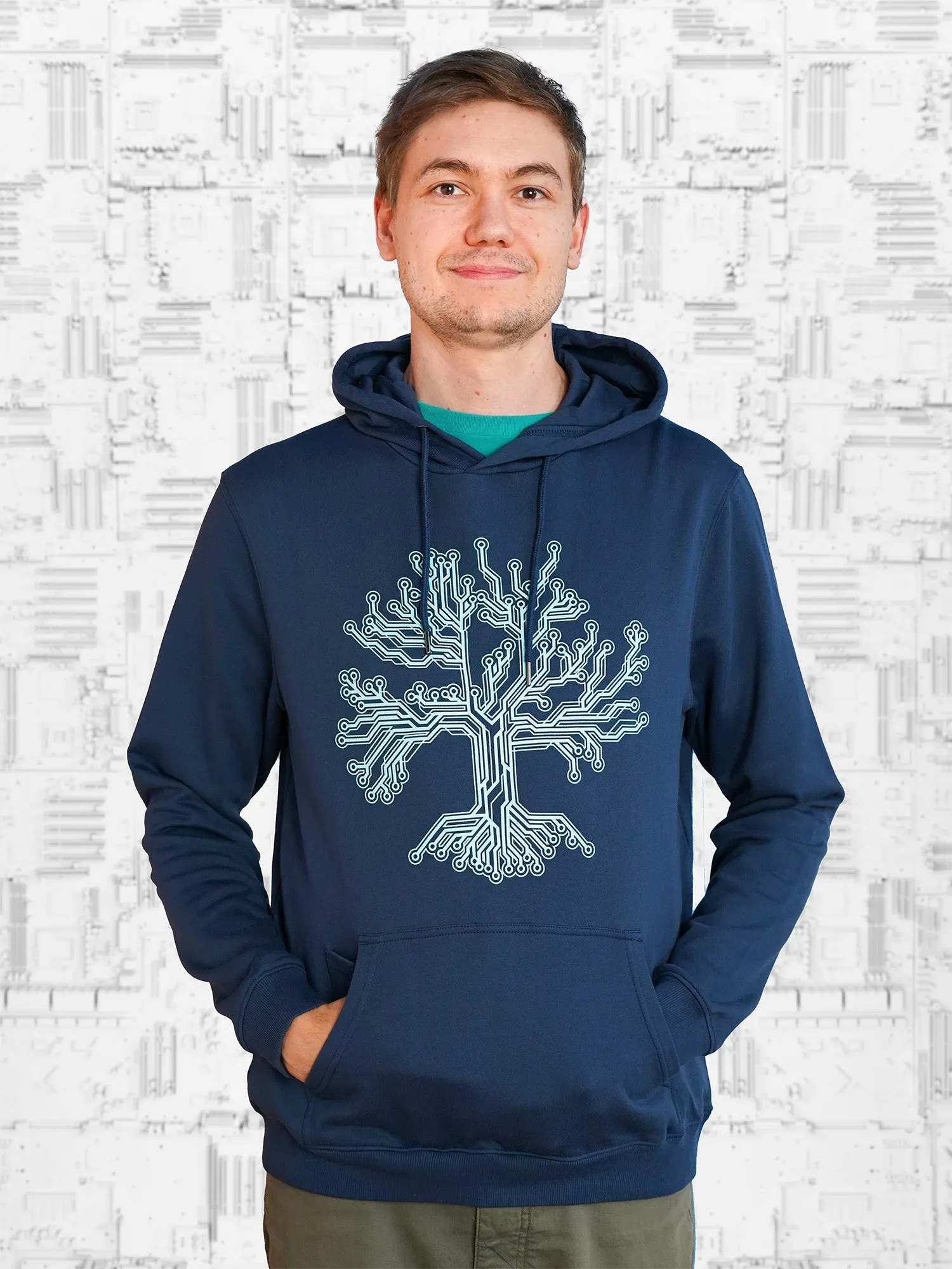 Circuit-Tree Hoodie